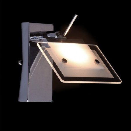 Bra "Ralph" 1x4.6W Led Chrome 20.5x12x18cm-3