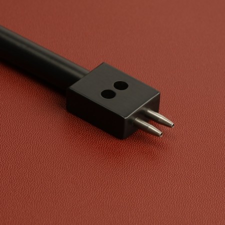 Set of lowercase round punch for the skin, step = 5 mm, 3 pcs, black color-3