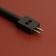 Set of lowercase round punch for the skin, step = 5 mm, 3 pcs, black color