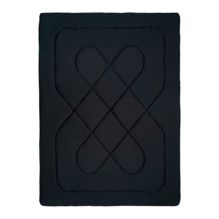Blanket, size 160x220 cm, black color-2