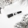 Hair hairpins "Classic" (set 10 pcs) 5 cm, silver
