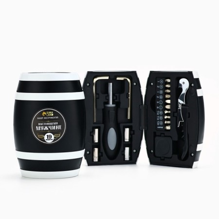 A set of tools in a barrel "Best Man", 19 items-2