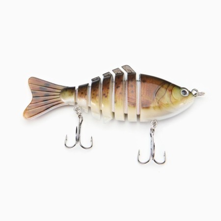 Gift set 4 in 1 "Successful fishing": 3 piles for vodka 50 ml, wobbler, bronze-4