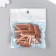 Beads for creativity plastic "Ethno. Double rhombus" set of 20 g 1.2x1.2x3 cm