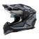 Sneakpish helmet with o’neal sierra r V24, ABS, matte, gray/black, l