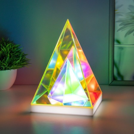 Spinker "Triangle" Led usb 15x15x23 cm Risalux-2