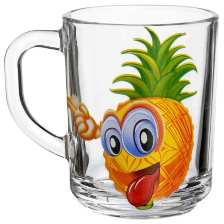 Glass Glass "Frutis", 200 ml, MIX drawing-5