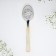 A teaspoon spoon with an engraving "Natalia", in a gift box, 3 x 15 cm.