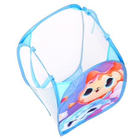 Basket for storage of toys "Babies-Killes", 57 x 34 x 34 cm, blue-6