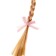 Carnival rim "Princess" with pigtails