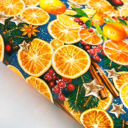 Paper Glossy Pacific "Spicy Mandarins", 70 x 100 cm, New Year-2