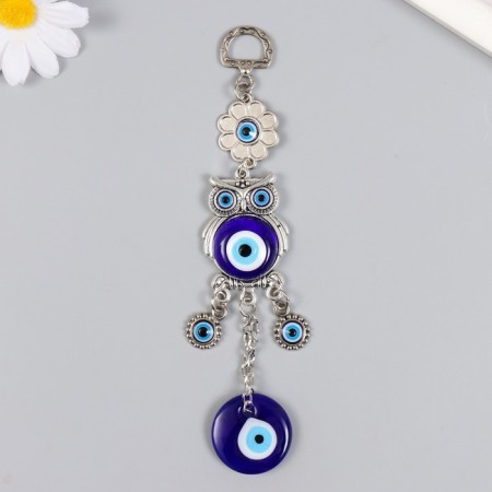 Suspension from the evil eye "Filin with flower" 16.5 cm