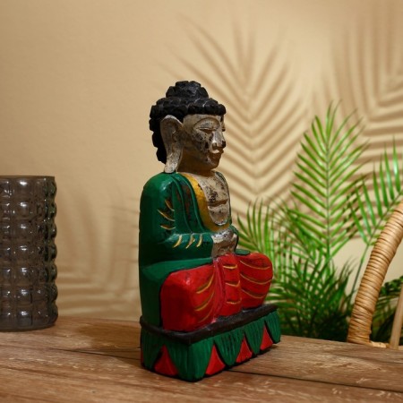 Souvenir "Buddha" Albezia 23x12x40 cm