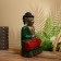 Souvenir "Buddha" Albezia 23x12x40 cm
