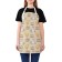 Apron of a kitchen with a photo print "Easter time", adjustable, size OS