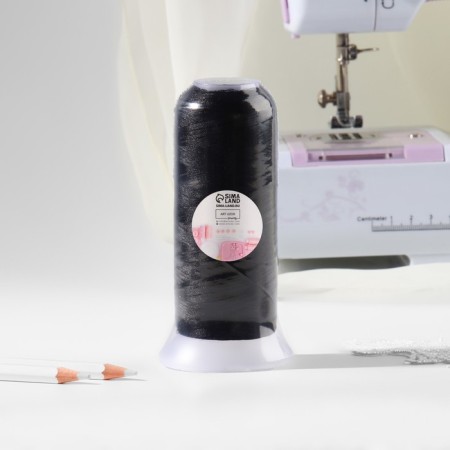 Atlase thread, 120d/2, 3000 yard, black color-3