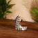 Souvenir "Zebra" hanging paws, wood 12 cm