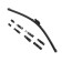 Autovirazh wiper brush "AV-255", 22 "/560 mm, frameless, AV-002217