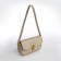 Female bag Textura, small size, color gray-beige