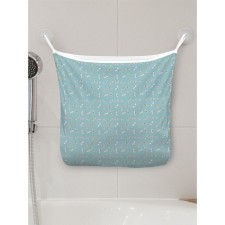 Organizer in a bathtub on suction cups 