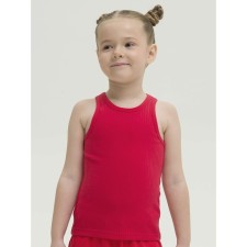 T -shirt for girls, height 110 cm, red color