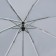 Mechanical umbrella "plain", 3 additions, 8 spokes, r = 48 cm, white color