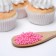 Sprinking confectionery with a soft center for yogurt, pink 50 g