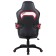 Playing armchair Brabix "Nitro GM-001", fabric, eco-leather, black, red inserts