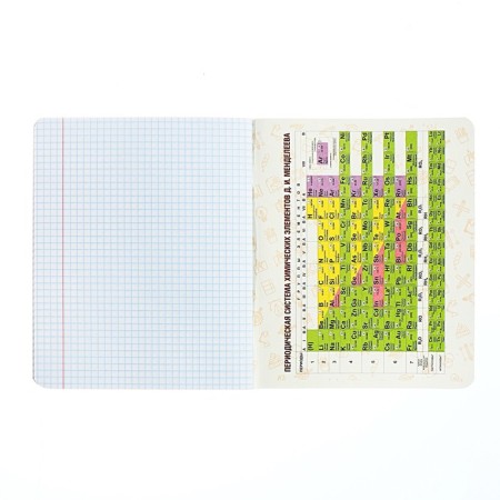 Subject Calligrata Top "abstraction", 48 sheets in a chemistry cage, reference material, cover coated cardboard, holographic lamination, offset unit-3