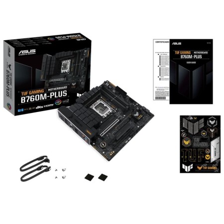 The ASUS TUF Gaming B760M-Plus SOC-1700 Intel B760 4XDDR5 MATX AC`97 8ch (7.1) 107745-7