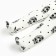 Children's sliders, white/raccoon color, height 62 cm