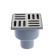 Ani Plast "TA5202, D = 50 mm, vertical, stainless steel grill, 100x100 mm