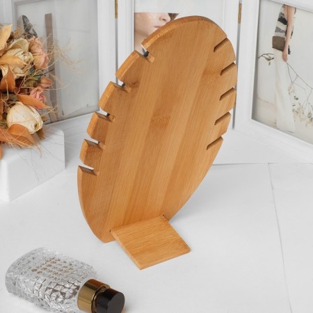 Cuts stand, chains "Oval" 5 seats, 16 × 7 × 27 cm, sea color-3