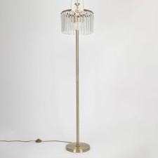 Торшер Citilux «Инга» CL335943, 33х33х152 см, 4х60Вт, E14, цвет коричневый