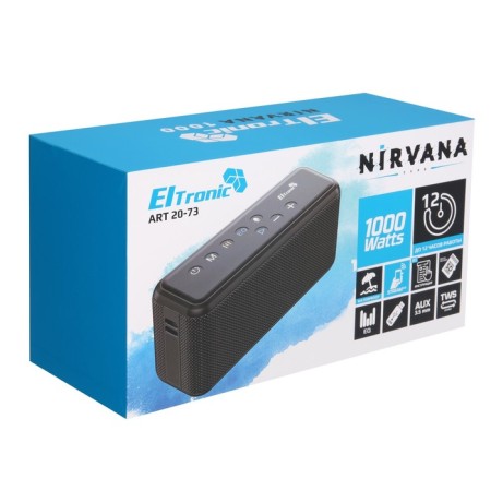 Eltronic nirvana portable column, 100 watts, 20,000 mucrosd, AUX, TWS, IPX5, PB function-7