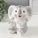 Pigger "Elephant" gray height 19 cm, width 15 cm, length 13 cm