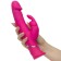 Happy Rabbit Realistic vibrator with a clitoral stimulant, pink