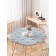Tables on the table “Walk of cats”, round, oxford, elastic band, size 120x120 cm, diameter 75-100 cm