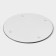 Board cutting glass shade "Malachite", d = 20 cm, color gray color