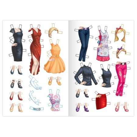 Cut the doll and outfits from the “stylish collection”, 20 p.-2