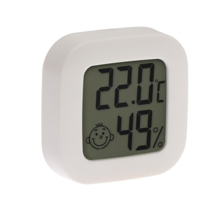 Electronic thermometer LTR-08, temperature sensor, humidity sensor, white