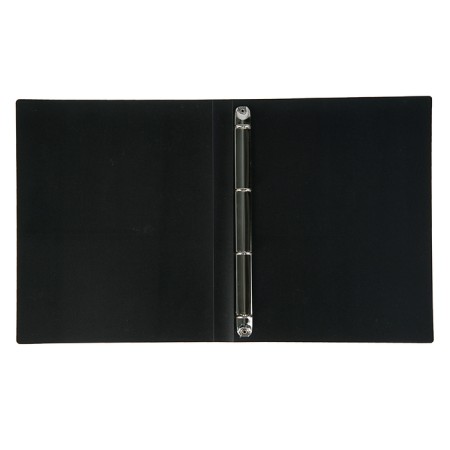 Folder on 4 rings A4, Calligrata, 25 mm, 500 μm, black-1