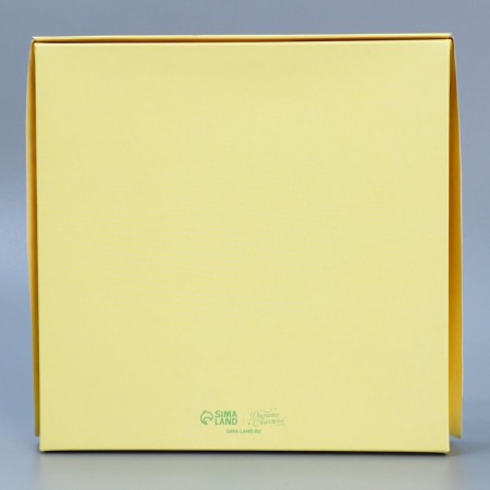 Confectionery packaging, a box with lamination of "sweet life", 20 x 20 x 4 cm-3