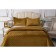 A set with a veil "Nathaniel", size 240x260 cm, 50x70 cm - 2 pcs, mustard color