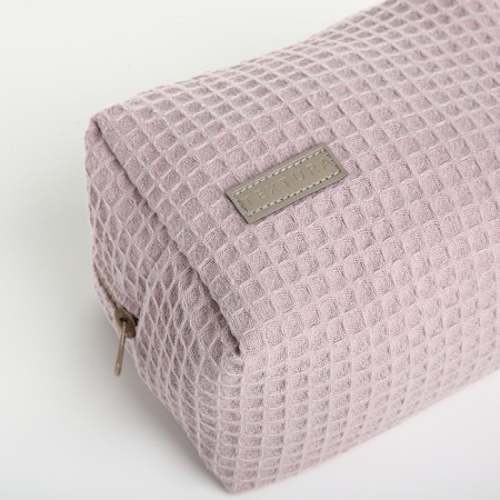 TEXTURA lightning cosmetic bag, pink color-6