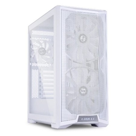 Корпус Lian-Li Lancool 215 белый без БП ATX 6x120mm 4x140mm 2xUSB3.0 audio bott PSU-3