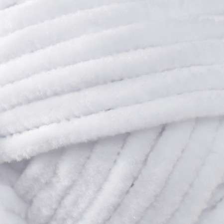 Yarn "Dolce Baby" 100% micropoliester 85m/50 g (741 white)-2