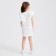 Платье для девочки MINAKU: Cotton Collection цвет белый, рост 128