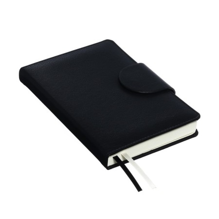 Dated diary 2024 A5 176 sheets, Devente.norwich, hard cover with artificial leather foam, lies, cream block 70 g/m2, black-1
