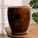 Set of pots 3 pcs. "Spring" brown 15 l/ 5.5 l/ 1.5 l